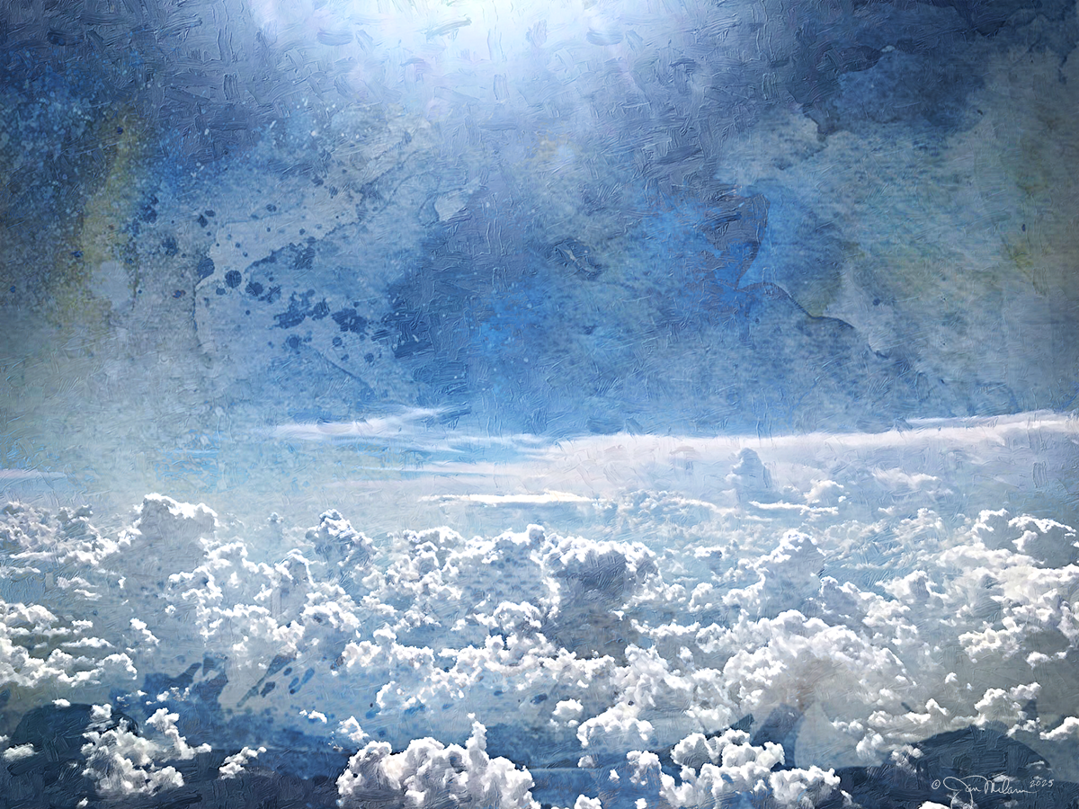 Above the Clouds Canvas Print