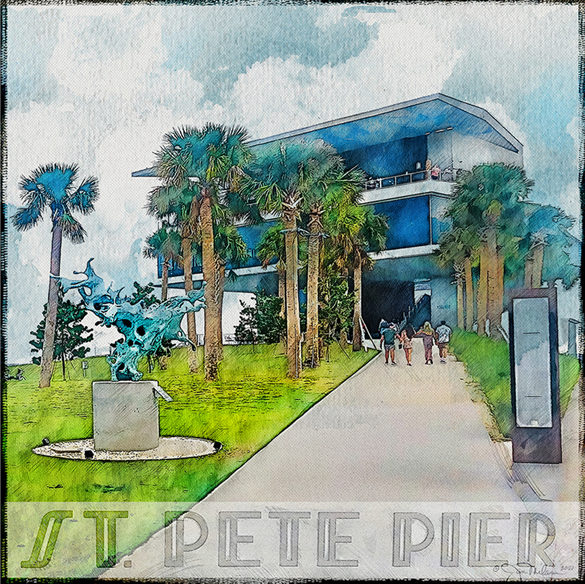 St. Pete Pier Canvas