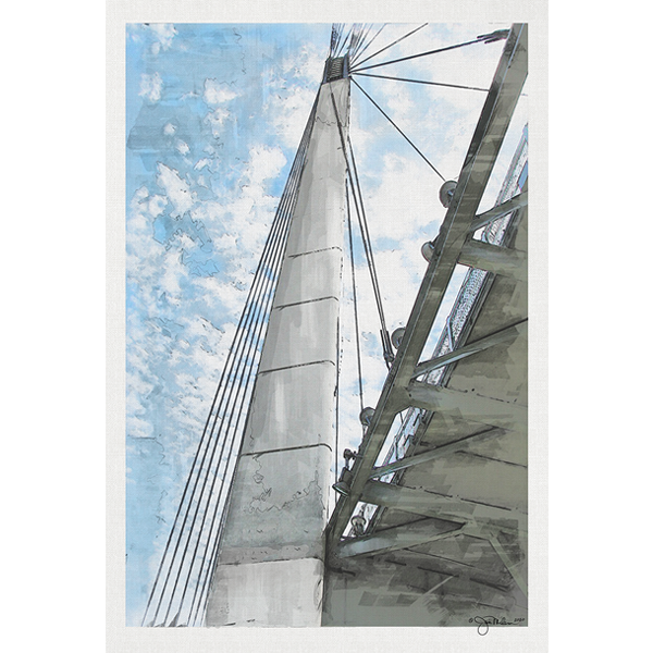 Omaha Bob Kerrey Bridge 1 Canvas Print