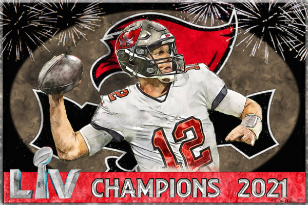 Tampa Bay Custom Championship Canvas