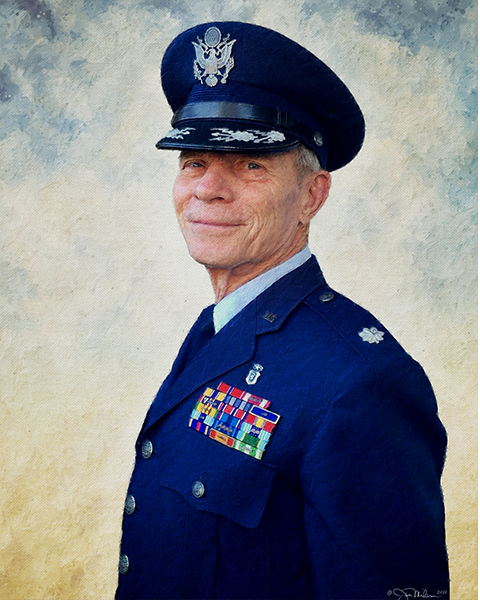 Custom Commemorative Military Portrait