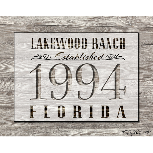 Custom Lakewood Ranch Established Gray Wood