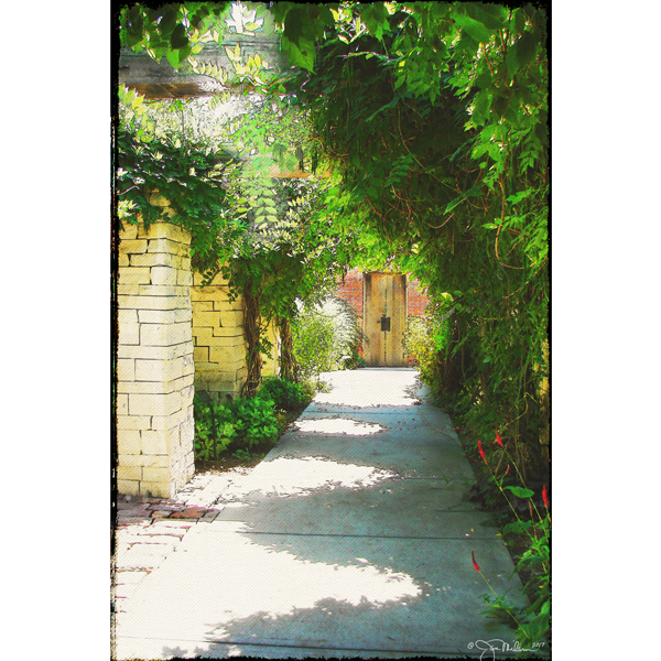 Lauritzen Garden Pathway Canvas