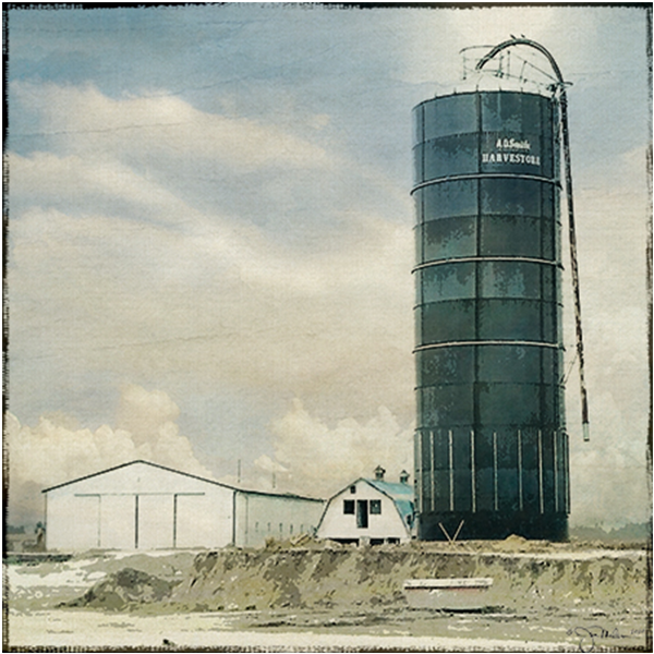 Omaha Boys Town Silo Canvas Print