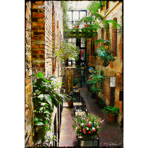 Old Market Passageway Canvas