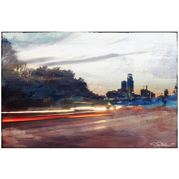 Omaha Lights Canvas