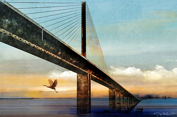 Sunshine Skyway Bridge Canvas